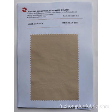 Tissu 100% polyester plaine T400